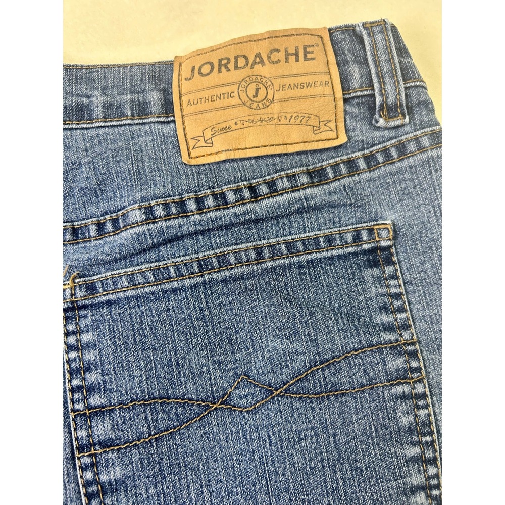 Jordache Womens Bootcut Stretch Jeans Medium Wash Blue Denim Size 17/18 XL - Picture 6 of 7